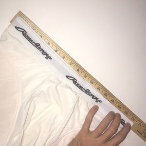 RAWLINGS Padded White Sliding Baseball Shorts MEDIUM